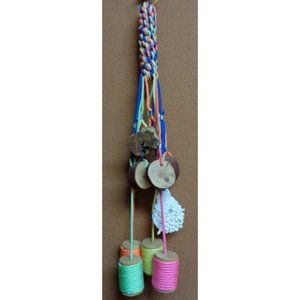 Homemade large bird chew toy